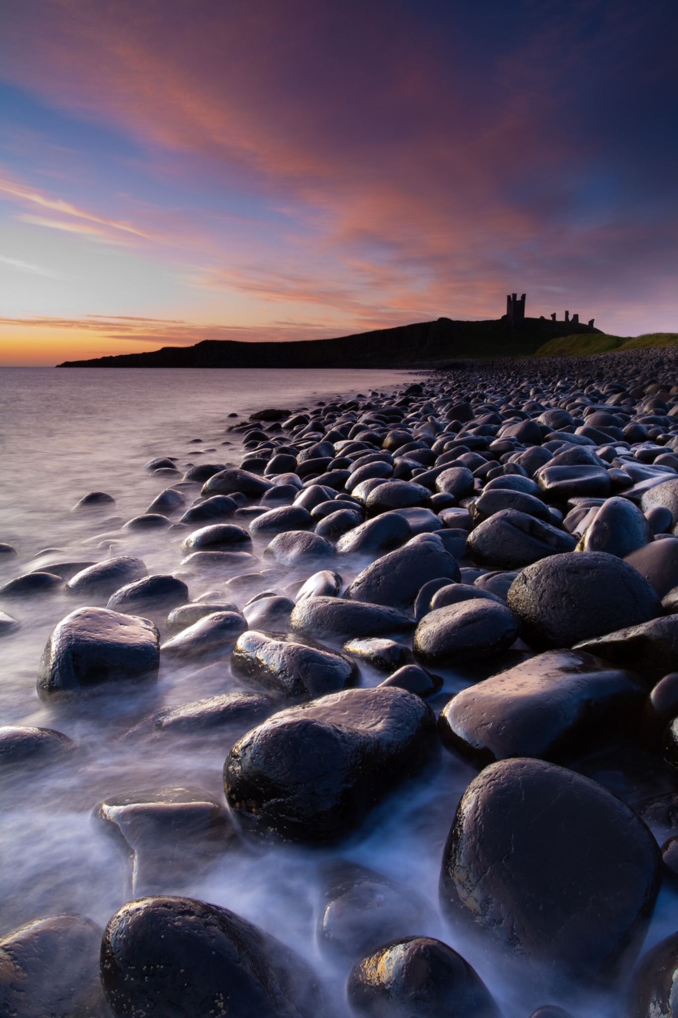 England, Northumberland, Embleton Bay.
